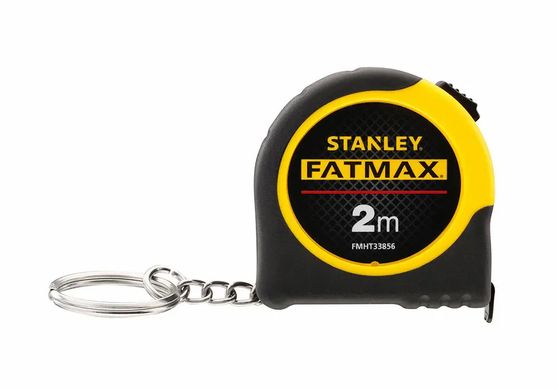 Рулетка-брелок “FATMAX”, 2м х 13мм в обрезиненом корпусе STANLEY FMHT1-33856